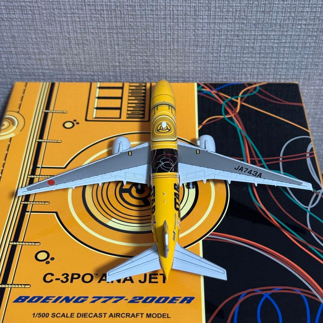 ANA B777-200ER JA743A C-3PO 1/500 新品
