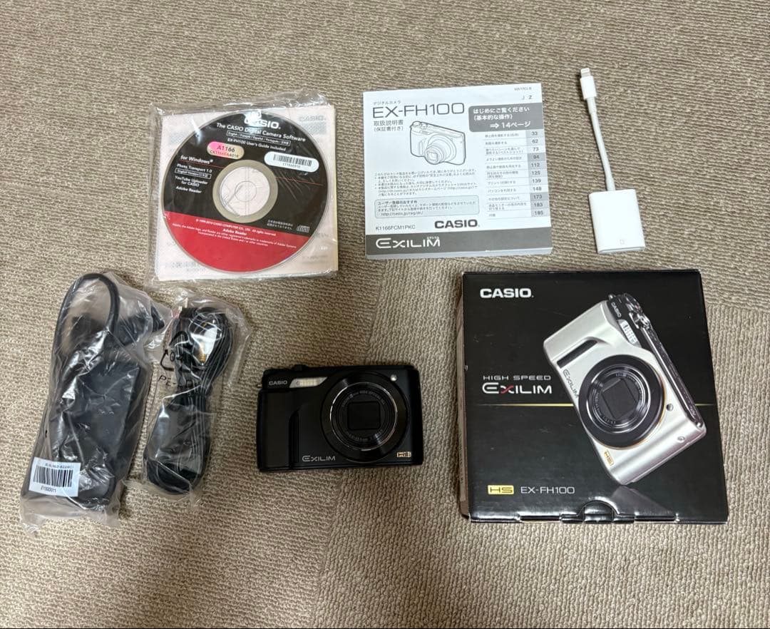 CASIO EX-FH100 コンパクトデジタルカメラ