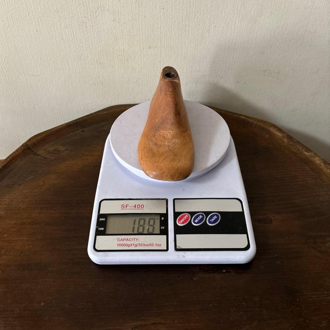 アンティーク 子供靴木型　フランス　木靴　不揃い古道具　骨董　ガーデニング　李朝