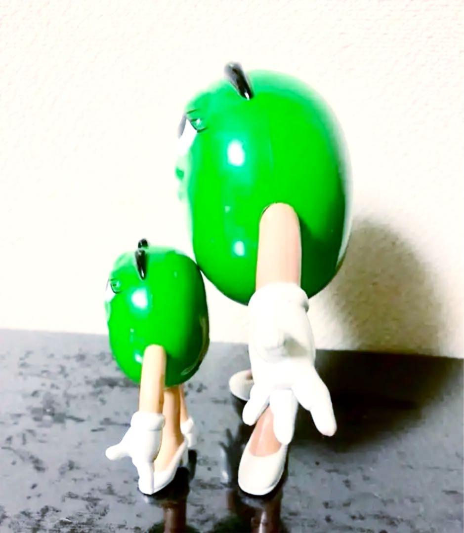 新年30%SALE❣️希少ヴィンテージm&m's グリーンちゃん2点　フィギュア