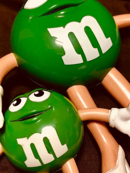 新年30%SALE❣️希少ヴィンテージm&m's グリーンちゃん2点　フィギュア