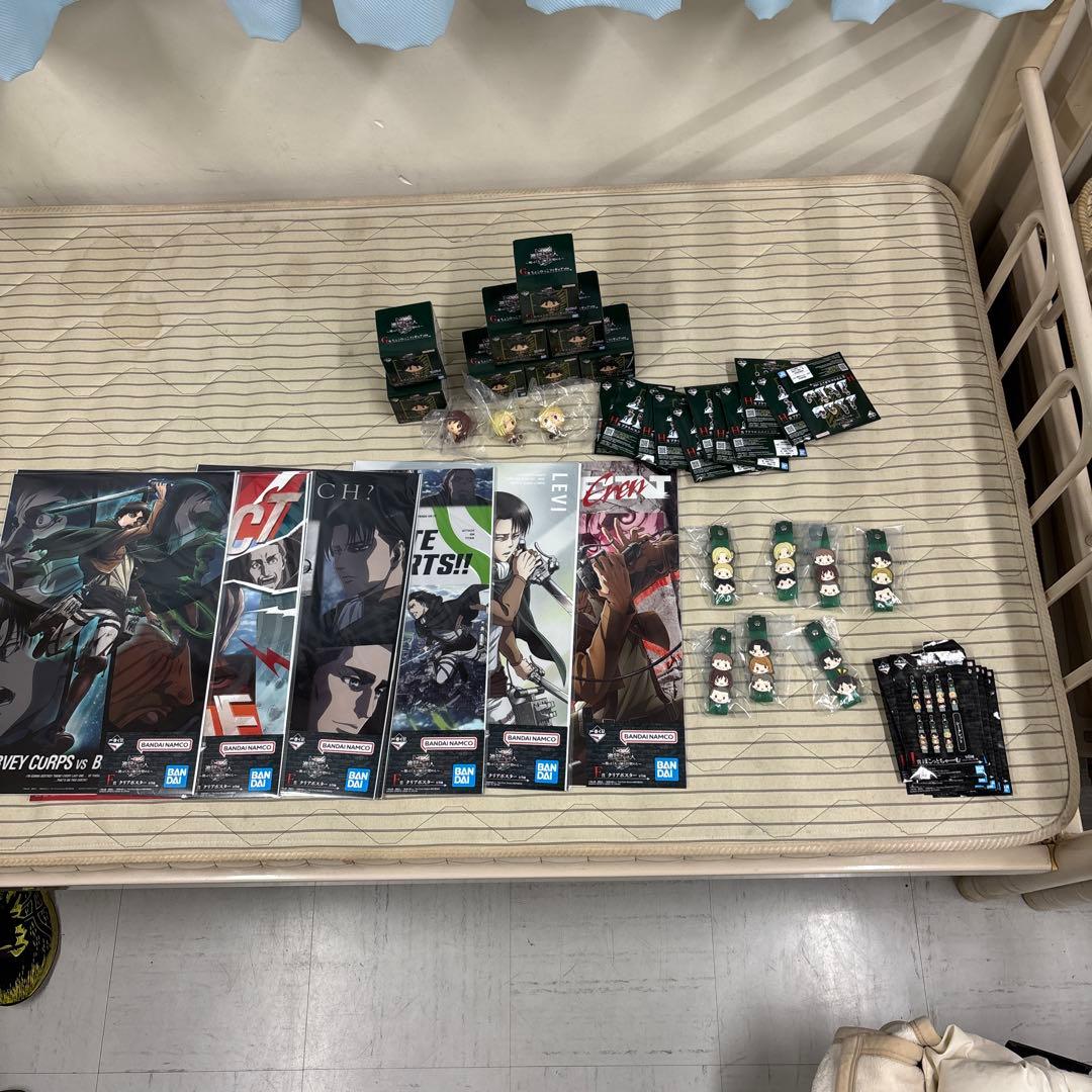 B*M様 一番くじ進撃の巨人 ラストワン賞 a賞 B賞 チャームシークレットあり