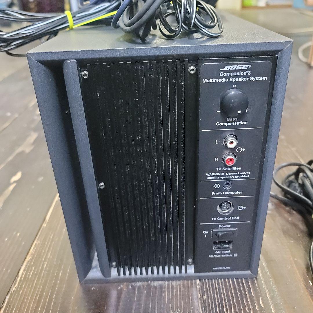 BOSE　Companion３　マルチメディアスピーカーシステム　PCスピーカー