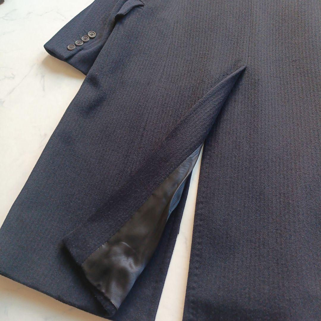 最高級 白タグ マックスマーラ アルパカ コート　ネイビー　38