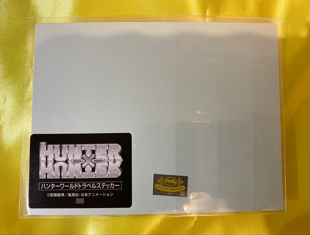 【未開封・激レア】HUNTER×HUNTER ハンターワールドトラベルステッカー