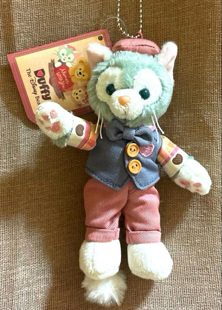 (未使用タグ付き)ディズニーぬいぐるみバッジ　ジェラトーニ　おまとめ９点