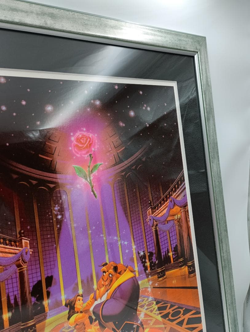 限定　美女と野獣　Disney　マジックオブラブ　シルクスクリーン　ディズニー