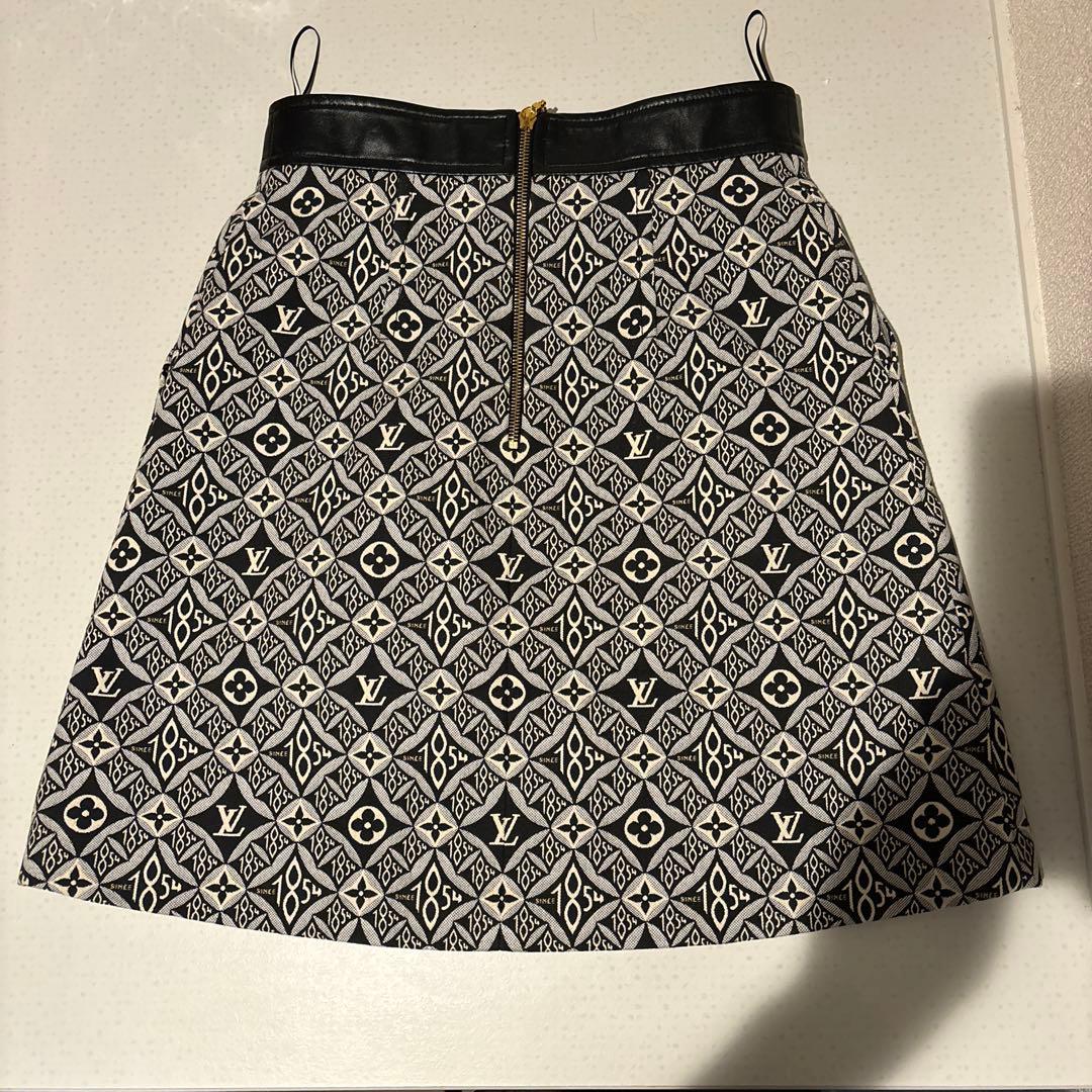 あ*☆様 ルイヴィトン Since 1854 Aライン ミニスカート 36 モノ