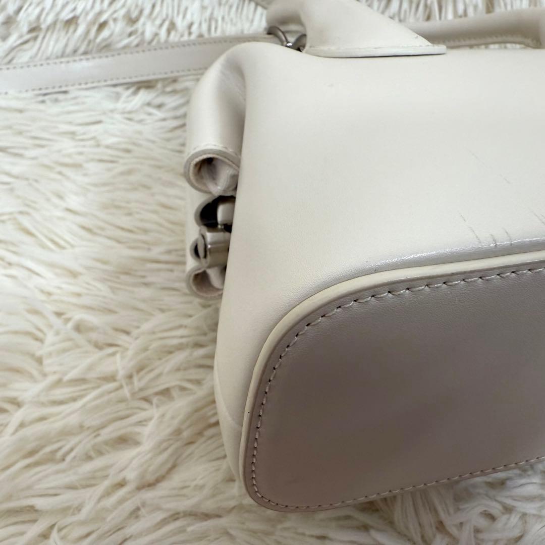 OSOI BOAT MINI 2way ドクターズバッグ 斜めがけ可 クリーム