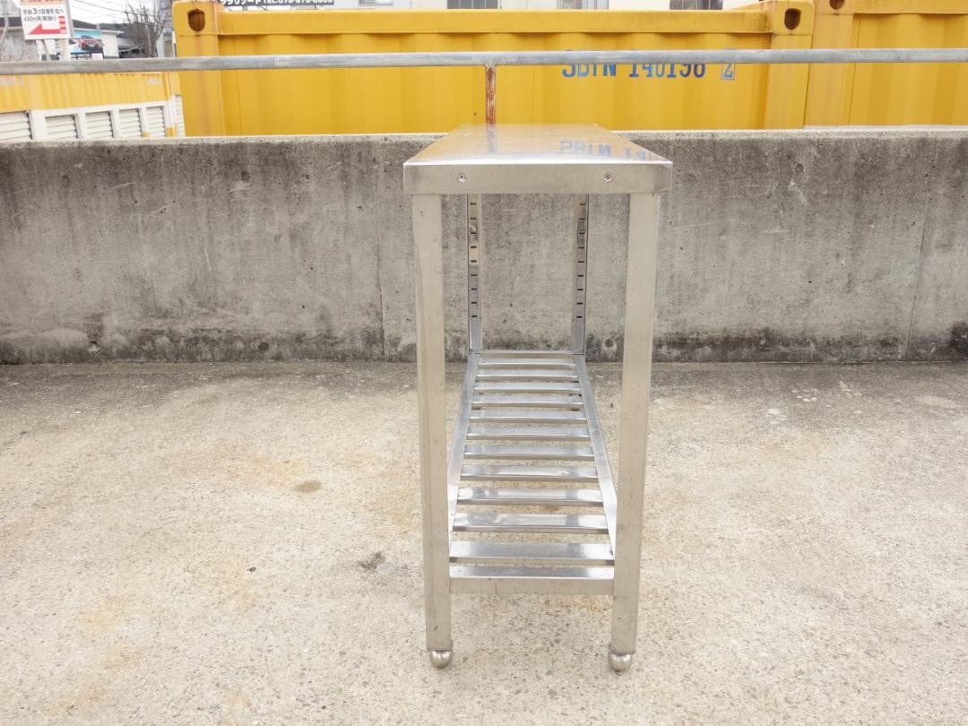 M▽業務用 厨房 作業台 棚 ステンレス (Fe1888)