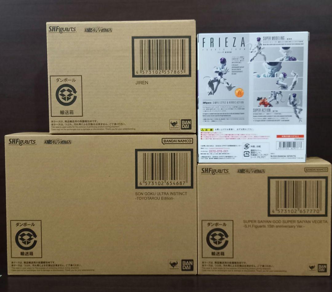 S.H.Figuarts ドラゴンボール超 4体セット