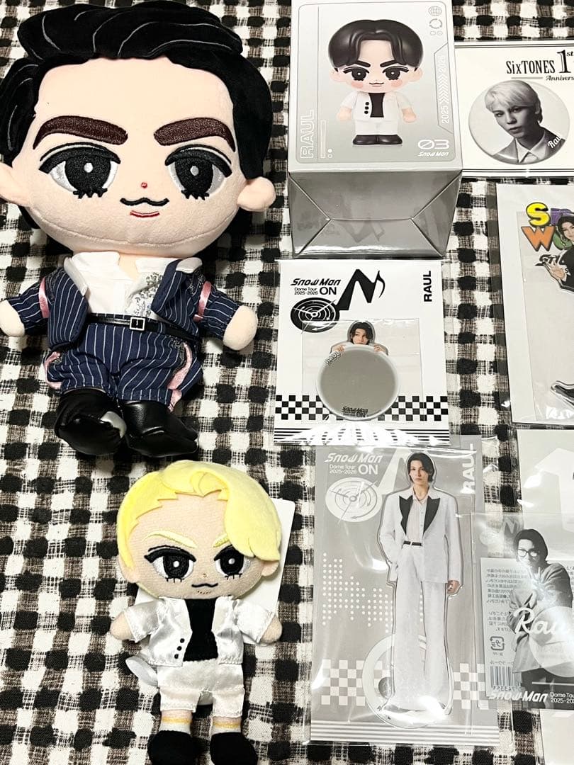 Man ラウール　すのチル　ぬいぐるみ、アクスタ、キーホルダー、ソフビ