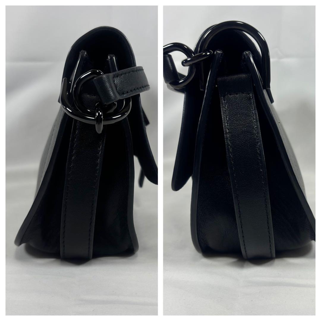 【美品】フルラ フロウ FROW ワンハンドル 2WAY ブラック