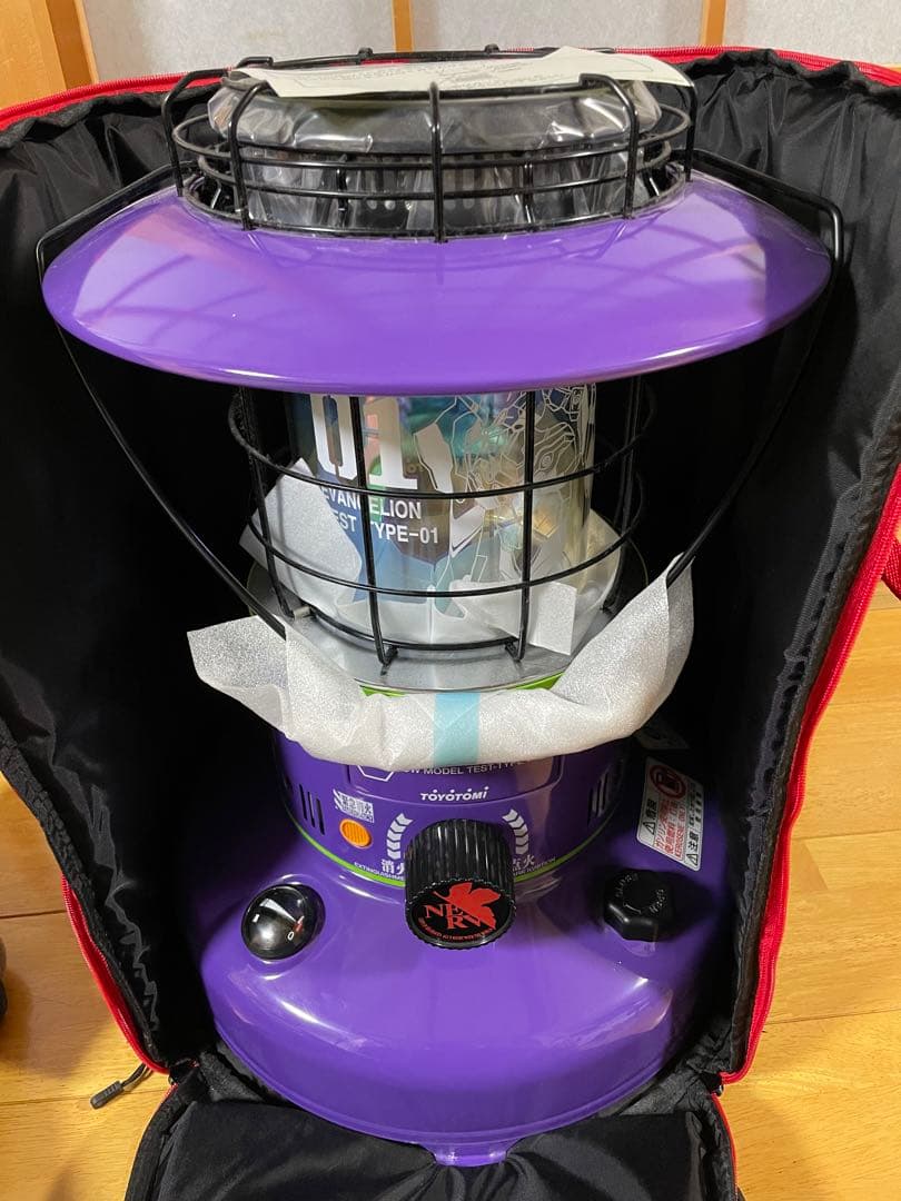 トヨトミ 石油ストーブ エヴァンゲリオンコラボモデル