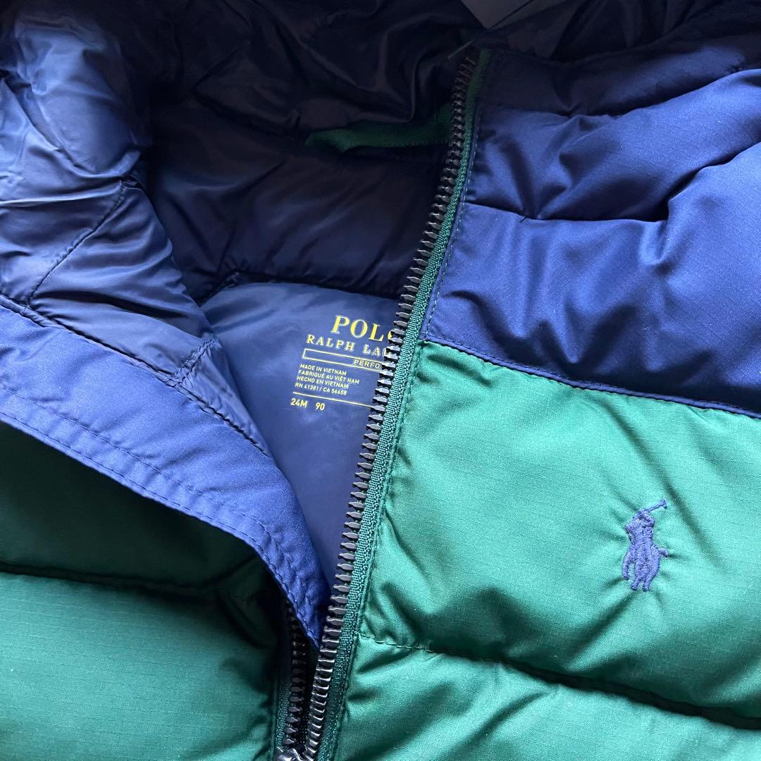 A*S様 ツーブロック　ダウン 男の子　ジャケット 90 子供服　キッズ ベビー