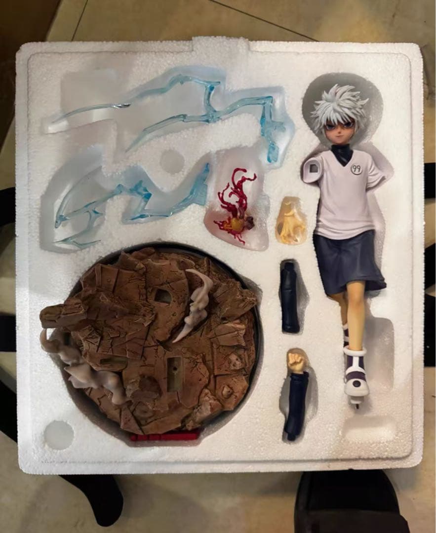 hunter×hunter キルア＝ゾルディック ガレージキット ガレキ ①⑧