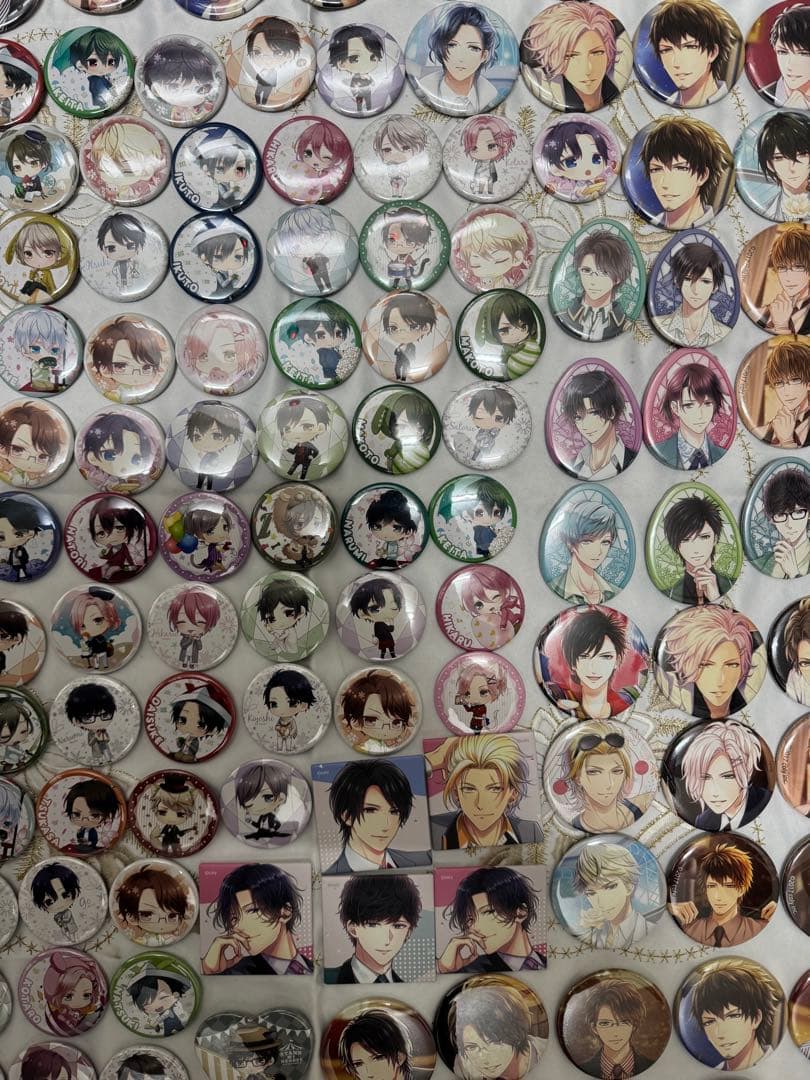 coly 缶バッジ 約420個　大量　セット　スタマイ　ホログラム　ホロ