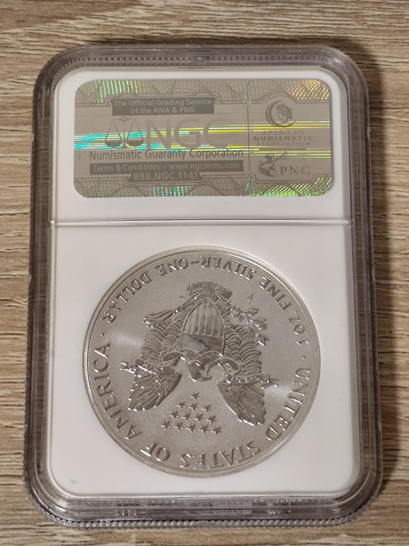 まーちゃん NGC PF70☆2006 アメリカ シルバー イーグル 銀貨