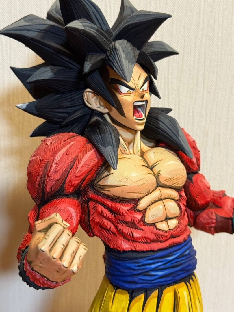 ドラゴンボール　SMSP 超サイヤ人4 孫悟空 フィギュア　フルリペイント
