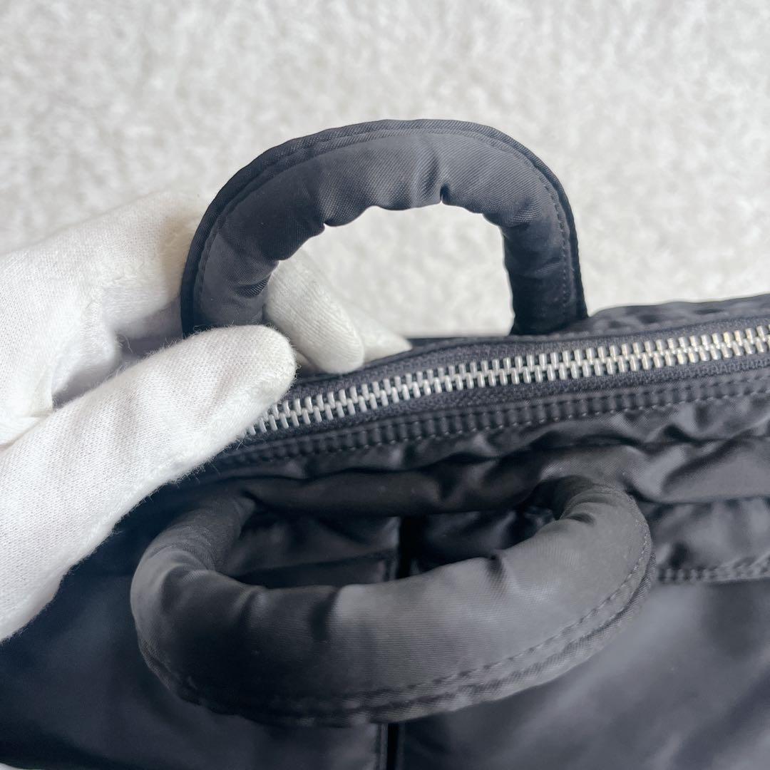 ポーター タンカー 2way ブリーフケース A4 通勤 ブラック 大容量 黒