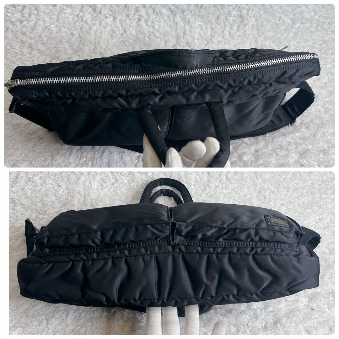 ポーター タンカー 2way ブリーフケース A4 通勤 ブラック 大容量 黒