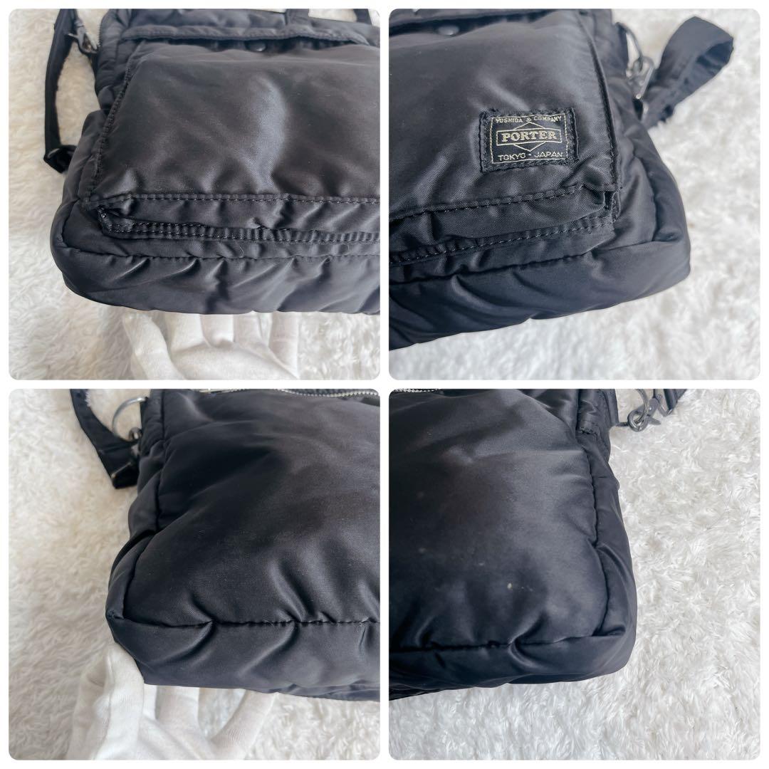 ポーター タンカー 2way ブリーフケース A4 通勤 ブラック 大容量 黒