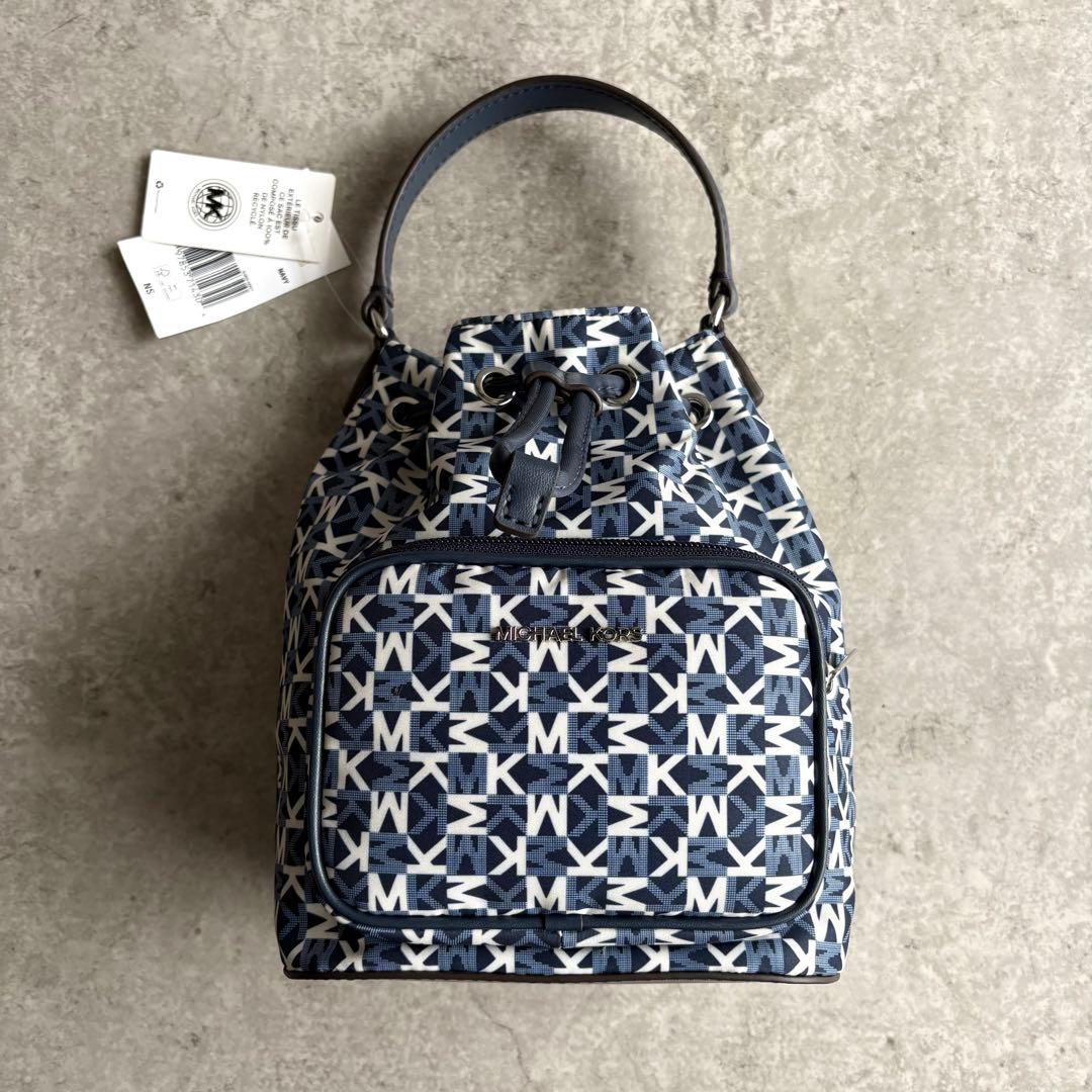【未使用級】マイケルコース KHAI バケット 巾着 2way ショルダーバッグ