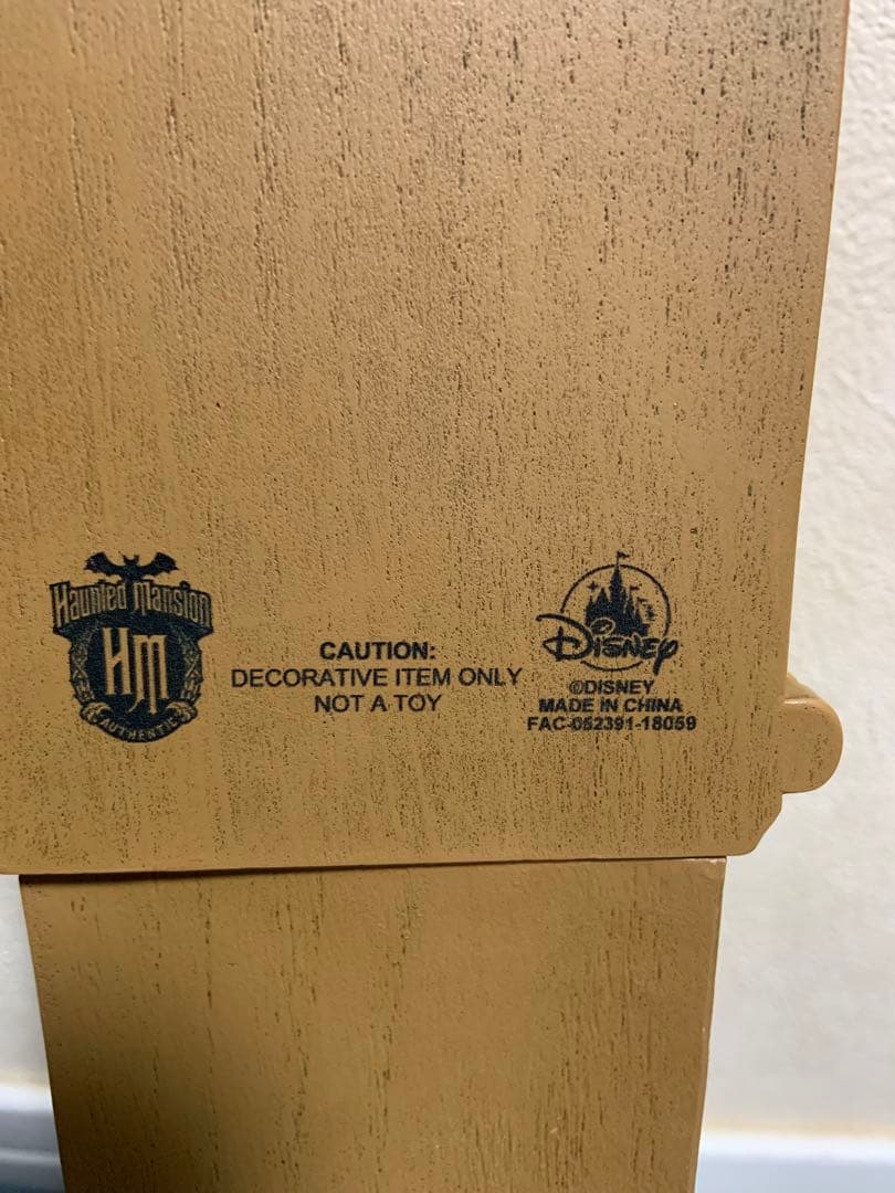 激レア❗️早い者勝ち‼️ 海外限定　ホーンテッドマンション　不気味に光る置き時計