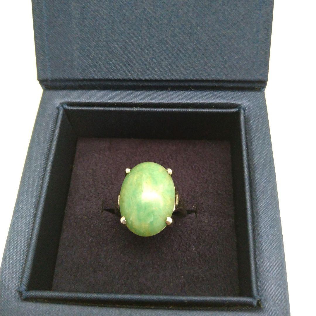 アンティーク　オーバルストーン？リング