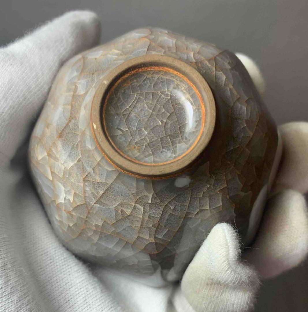 中国 八角小鉢（洗筆）　u6230231