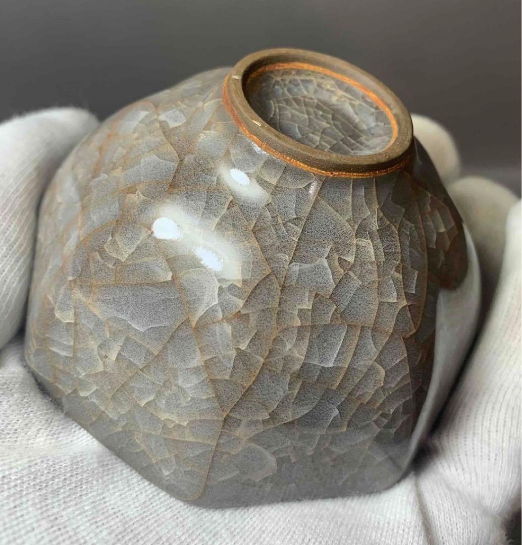 中国 八角小鉢（洗筆）　u6230231