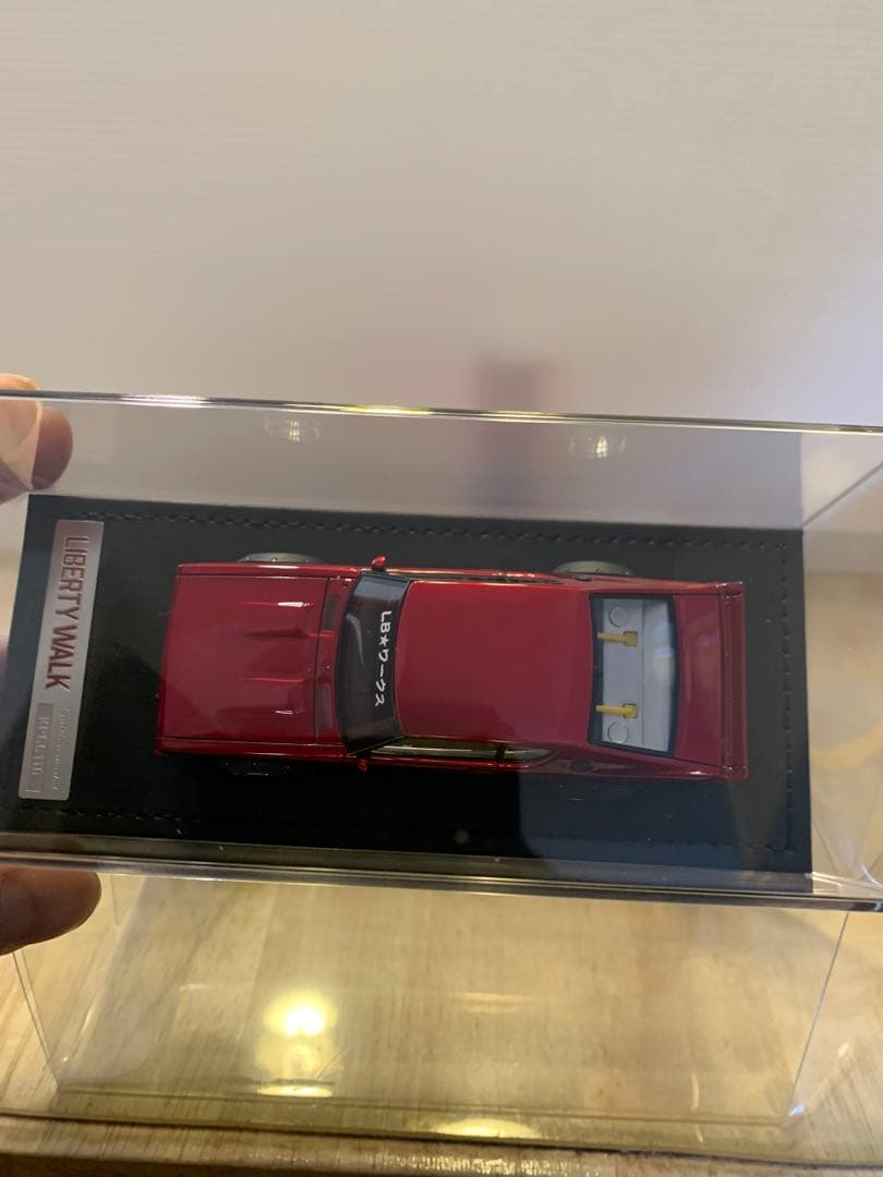 イグニッションモデル　1/43 LBWK ケンメリ メタリックレッド