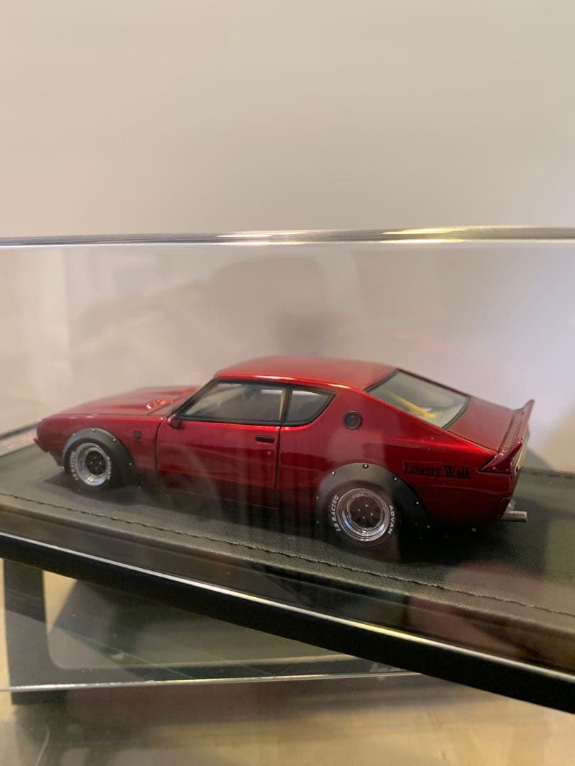 イグニッションモデル　1/43 LBWK ケンメリ メタリックレッド