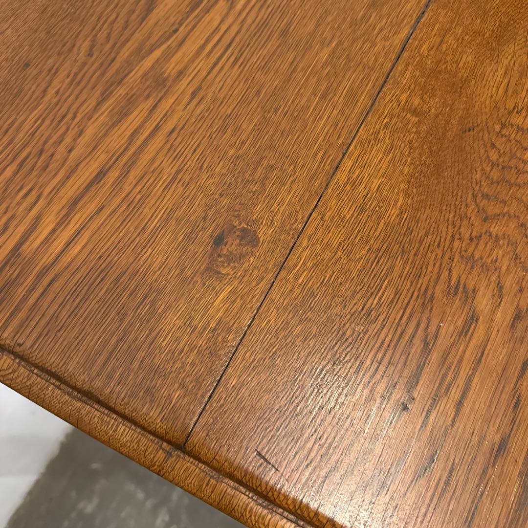 ヴィンテージ　木製サイドテーブル　3段引き出し付き