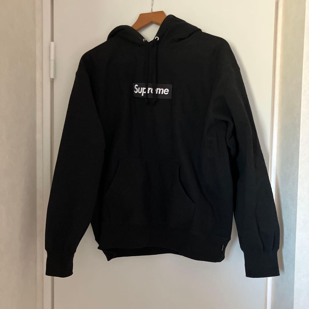 トップス Supreme BoxLogo HoodedSweatshirt Black M