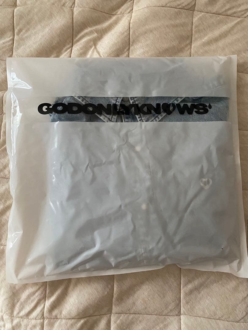 岩田剛典　GOD ONLY KNOWS CROPPED DENIM SHIRT