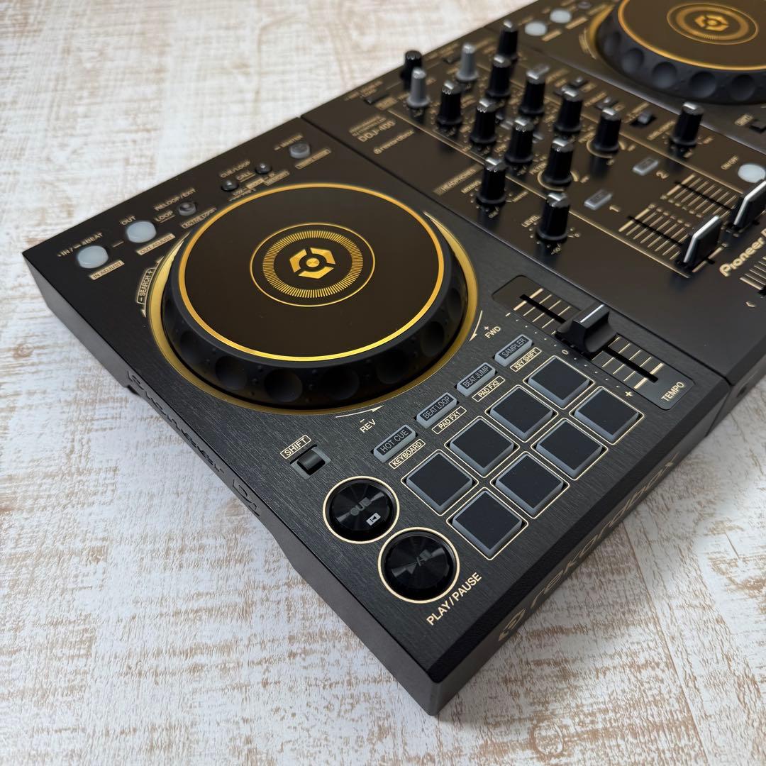Pioneer DDJ-400-N DJコントローラー　限定　ゴールド DJ機器