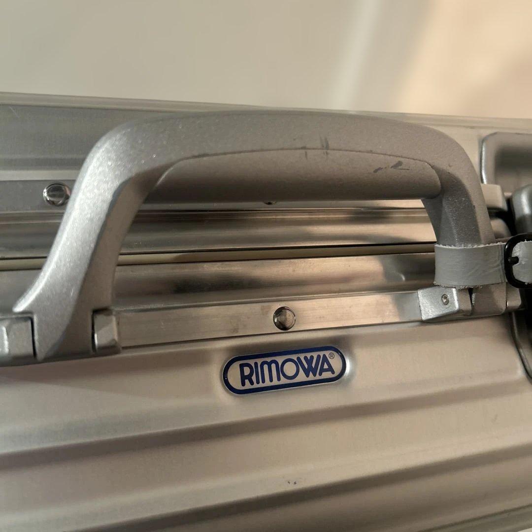 リモワ　2輪　トパーズ　青ロゴ　スーツケース　RIMOWA 92952