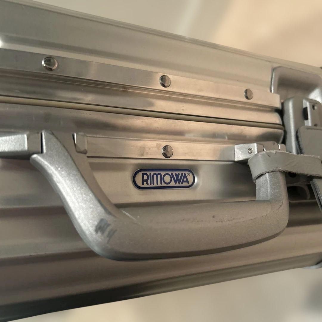 リモワ　2輪　トパーズ　青ロゴ　スーツケース　RIMOWA 92952