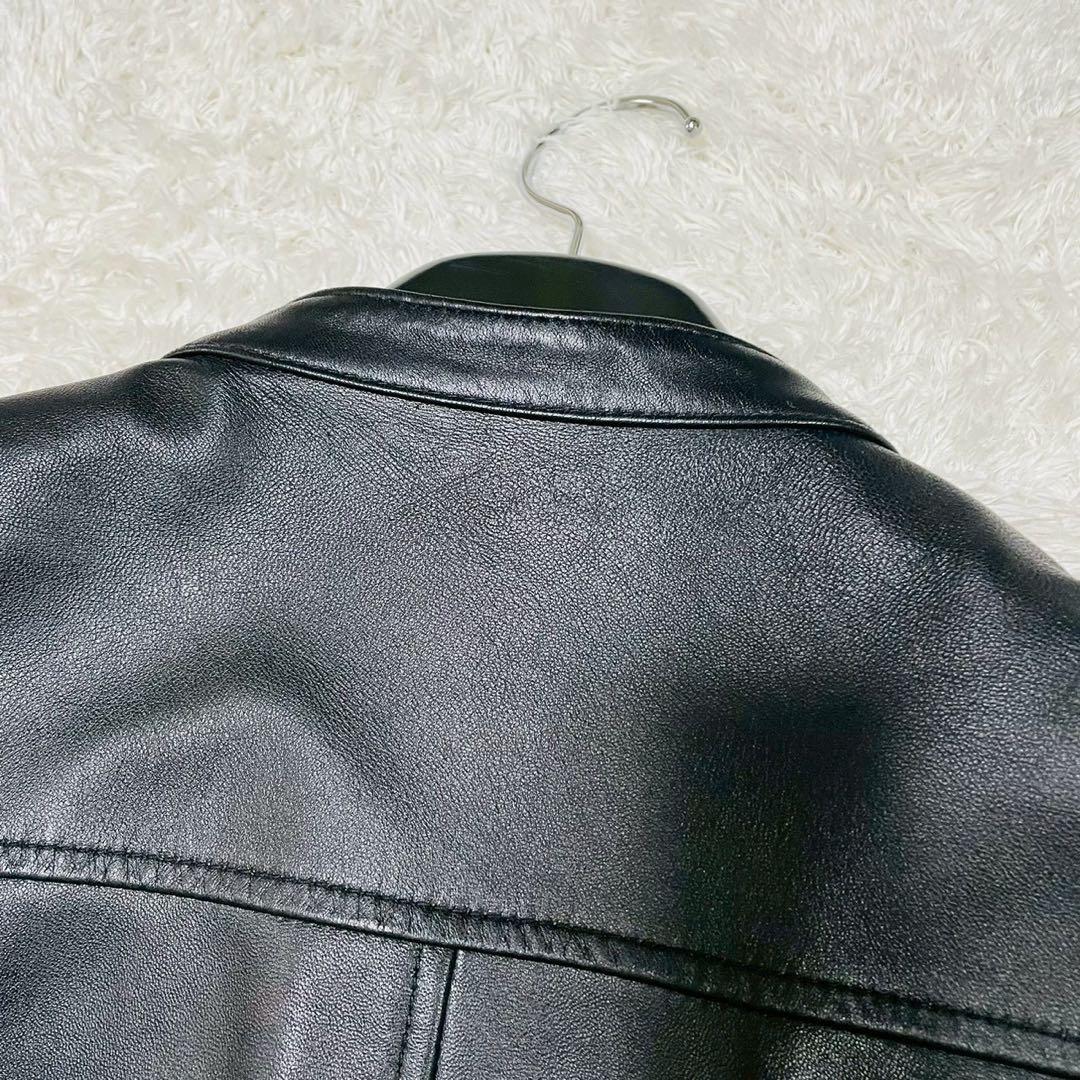 超希少XL UNITED TOKYO シングルライダースジャケット 4 ラム