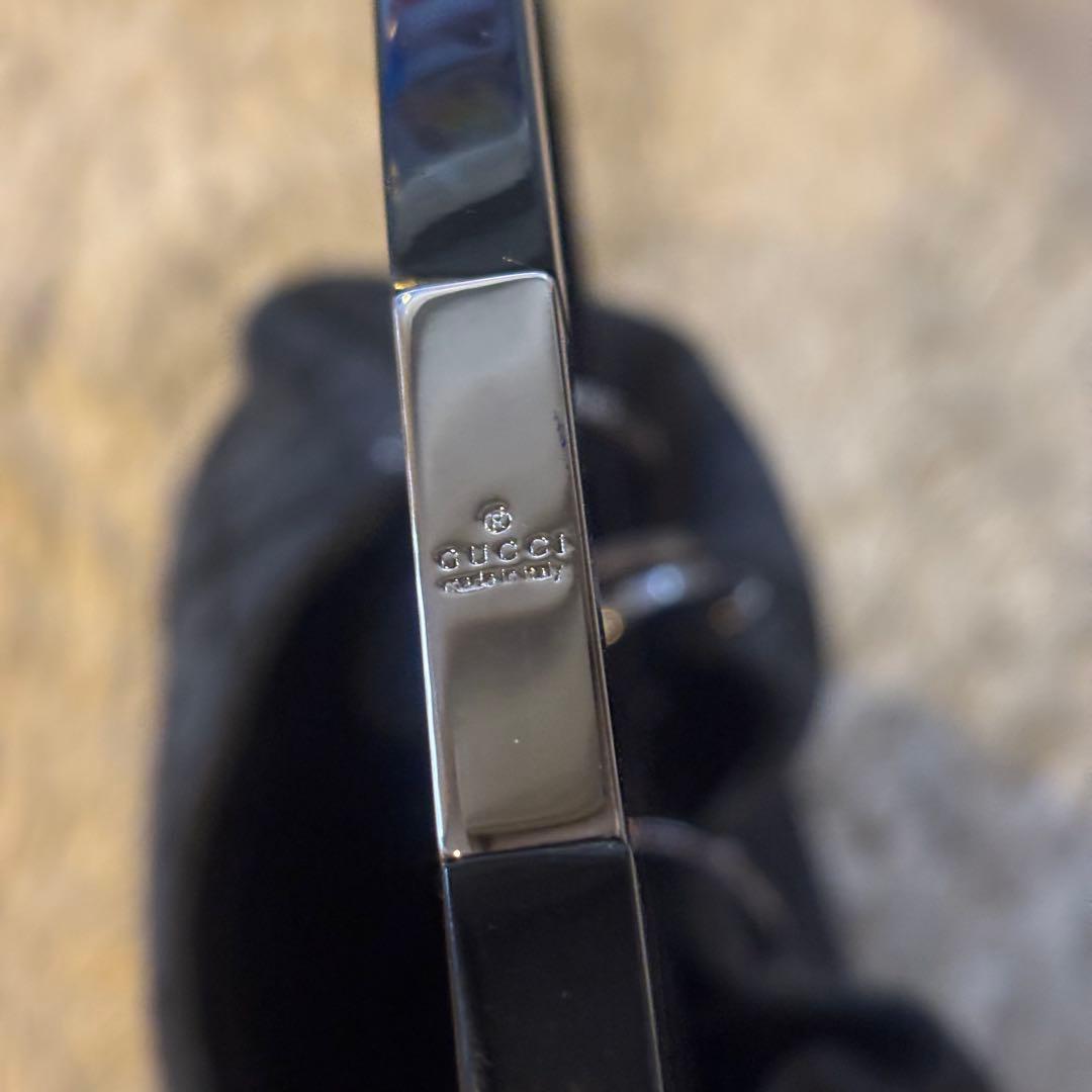 Gucci グレー ハンドバッグ キャンバス