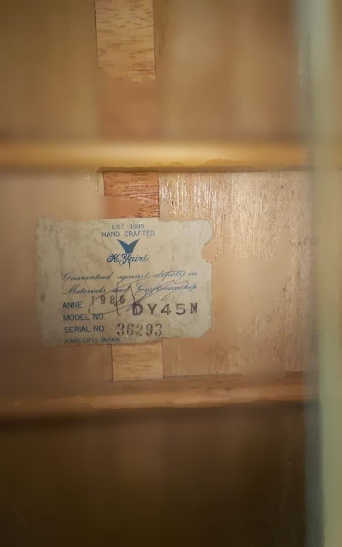 【希少、特価】K.Yairi DY-45 N　Alvarez　新品ギグケース