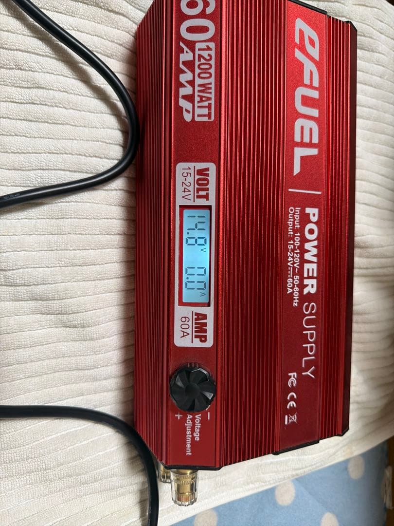 efuel 1200W 電源供給装置 60A