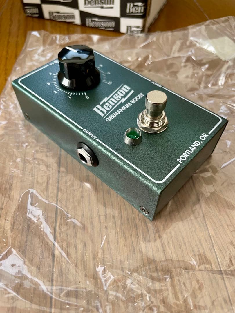 値下未使用品BENSON GERMANIUM BOOST ゲルマニウムブースター