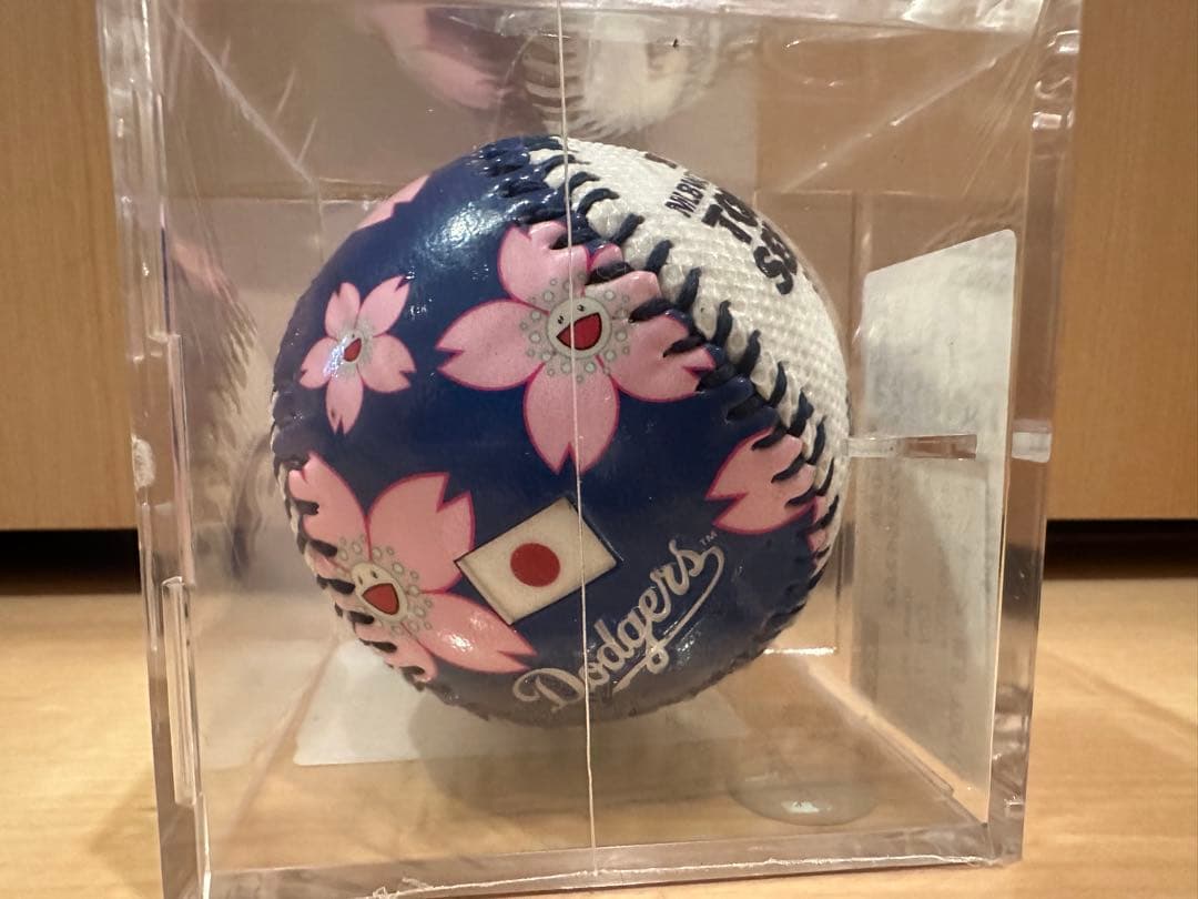 村上隆xLA Dodgersのコラボ記念ボール MLB 東京シリーズ 2025