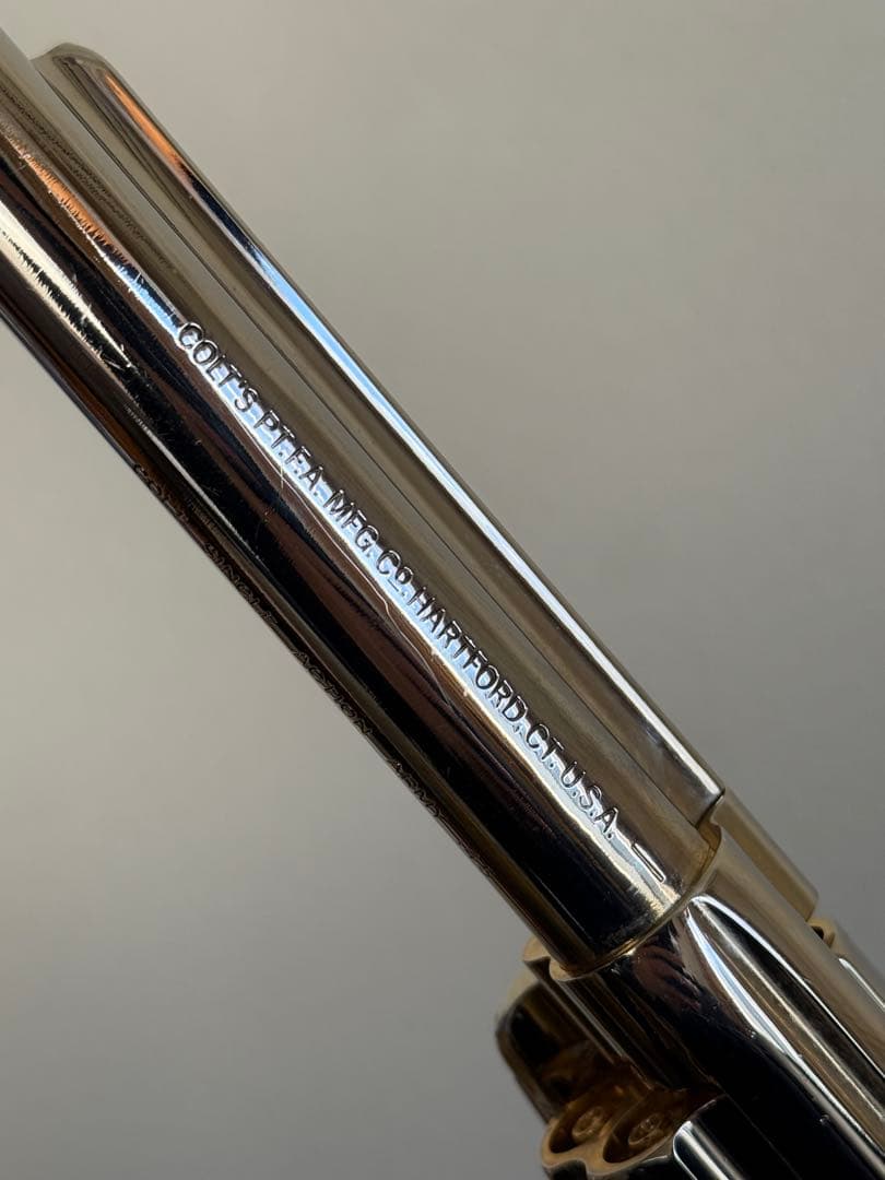 コクサイ コルト SAA キャバルリー 木製グリップ SMG 金属 モデルガン