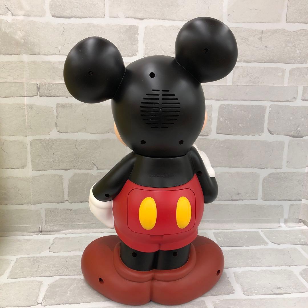 F764 Disney Time ミッキー 目覚まし時計　喋る時計