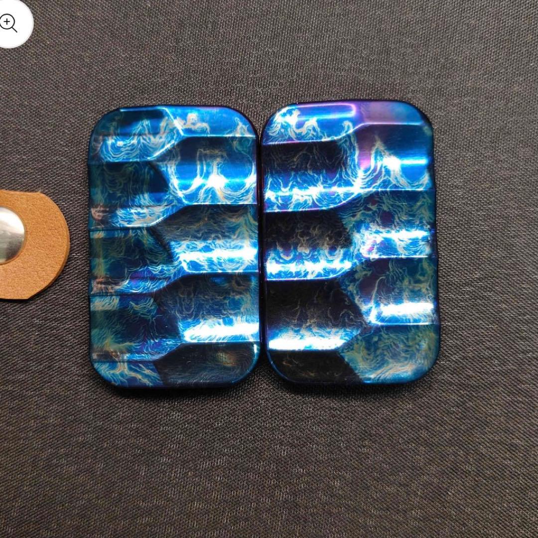 ZD EDC フィジェットトイ　無限位　音叉内蔵　fidget toys Ti製