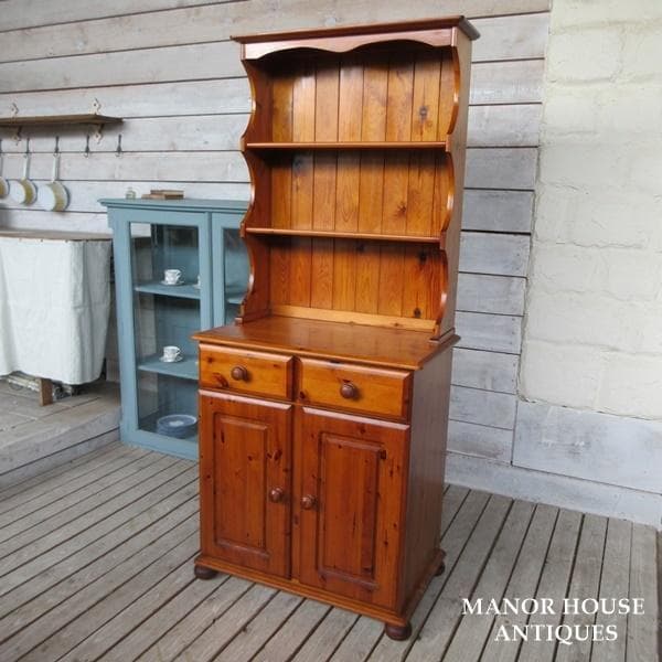 イギリス アンティーク 家具 ドレッサー カップボード キャビネット 6052e