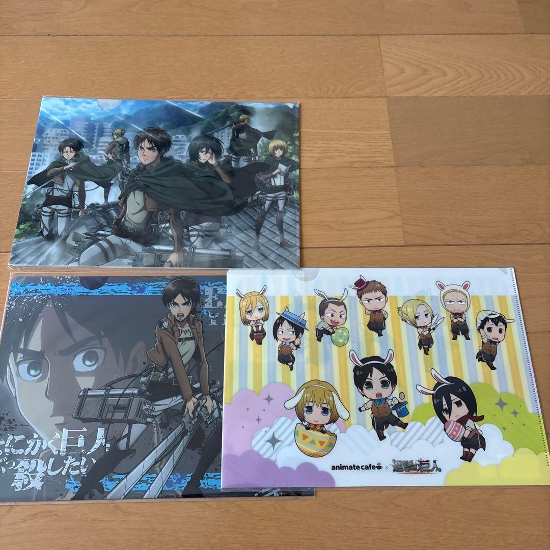 進撃の巨人　エレン　クリアファイル